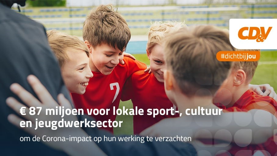 Extra geld in Noodfonds sport-cultuur-jeugd