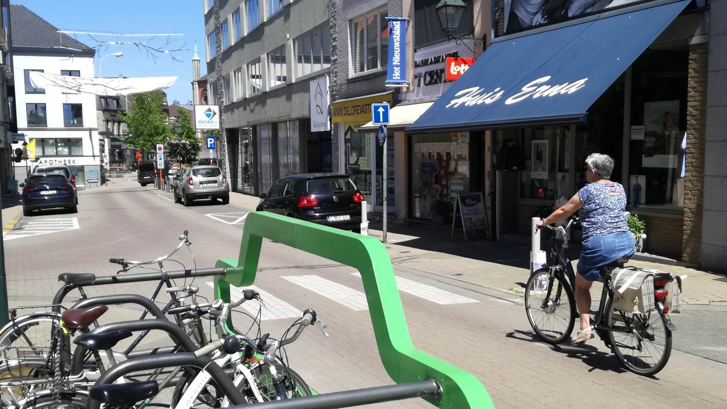 Fietszone centrum goedgekeurd